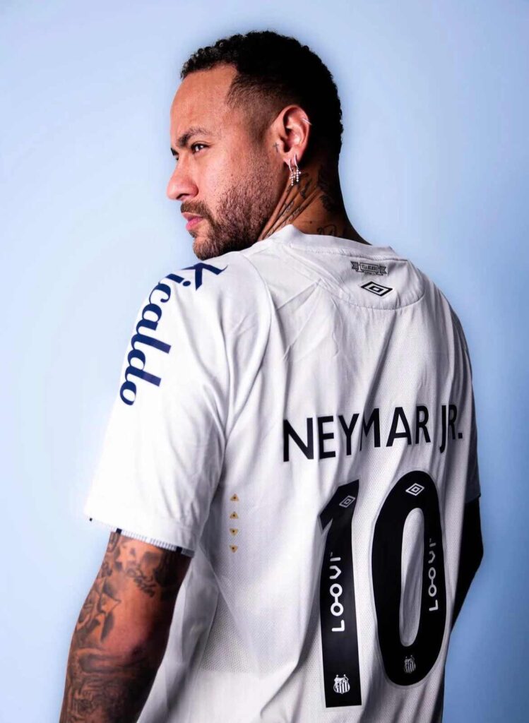 Neymar Santos Jersey